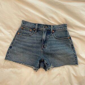 NWOT Madewell Cutoff Shorts